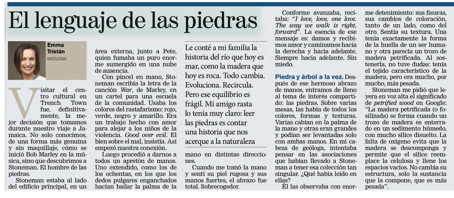El lenguaje de las piedras la nación 1