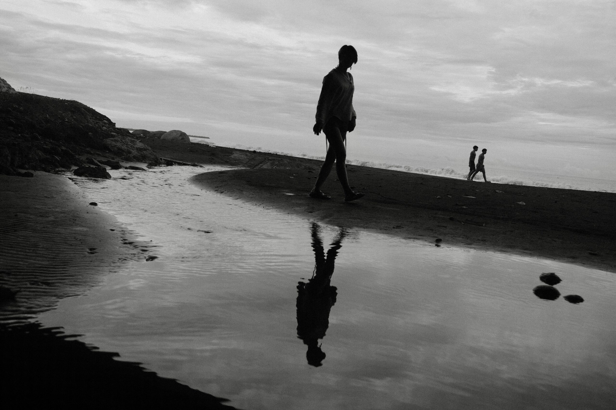 Foto playa negra JU