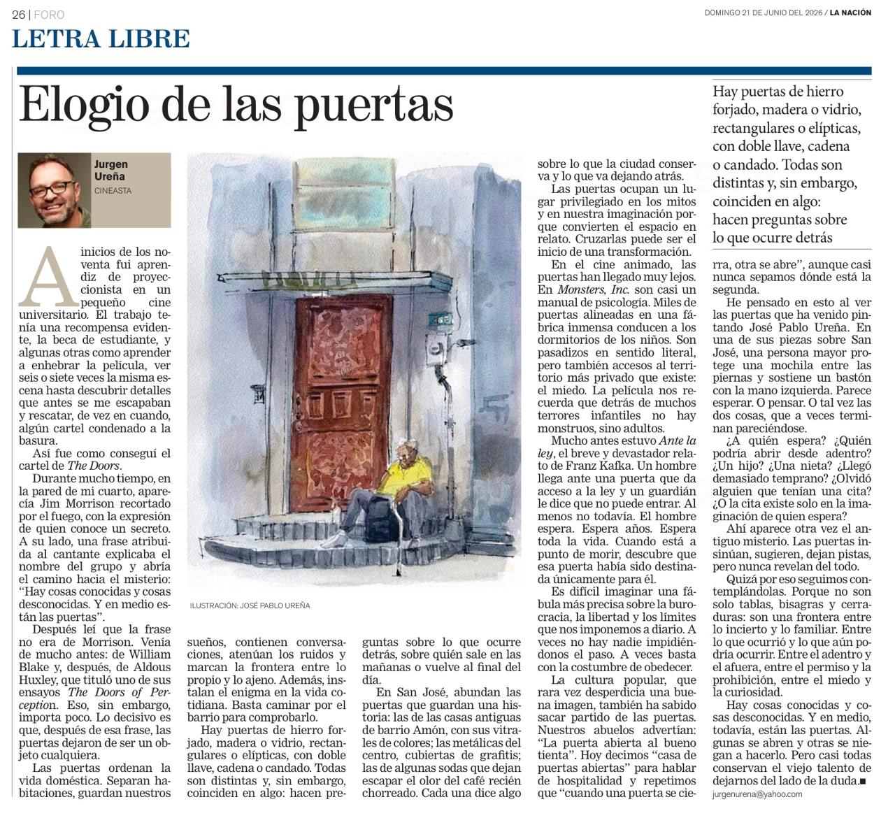 Elogio de las puertas Elogio de las puertas